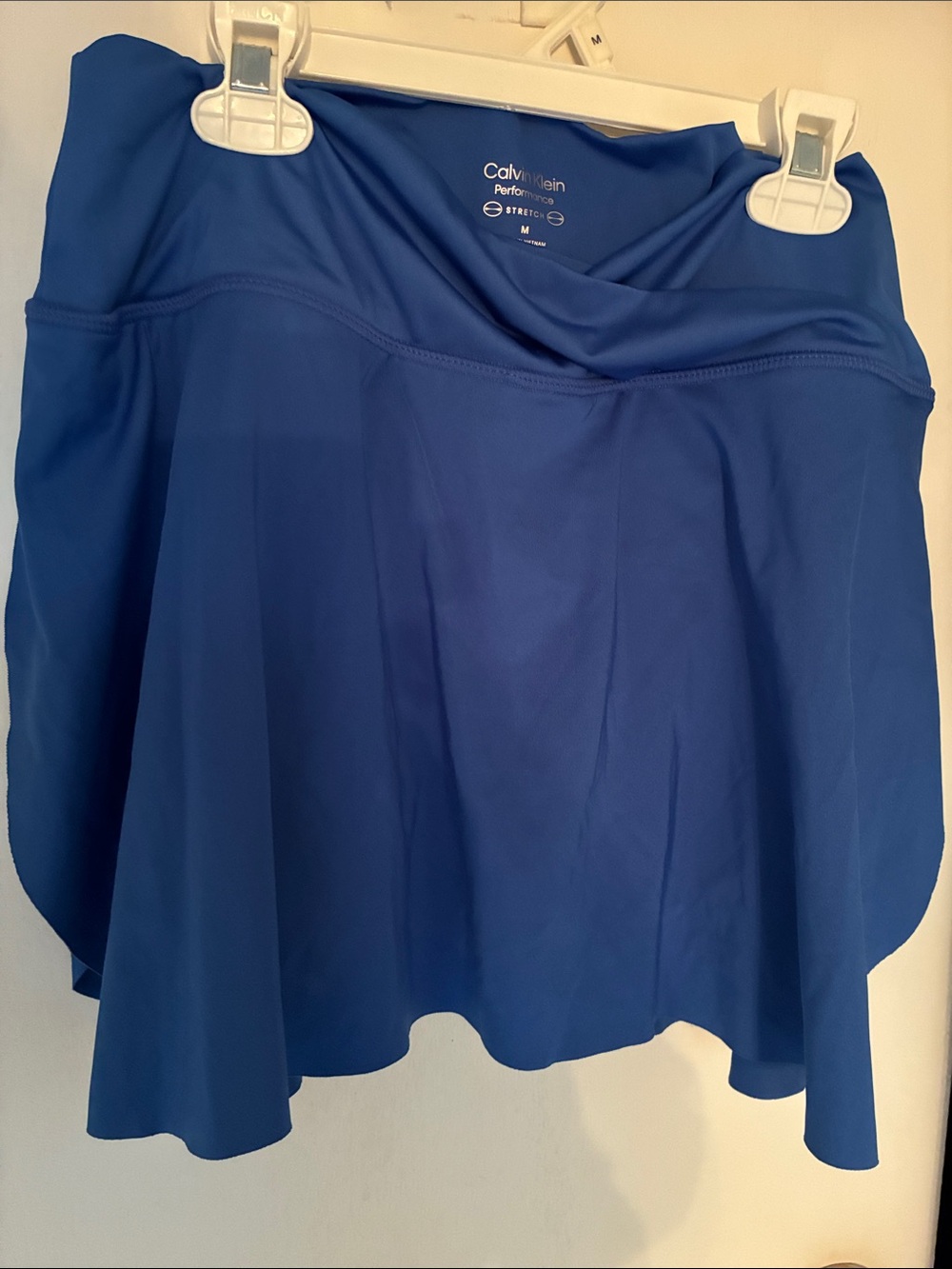 Calvin Klein Women's Royal Blue Performance Skater Skirt